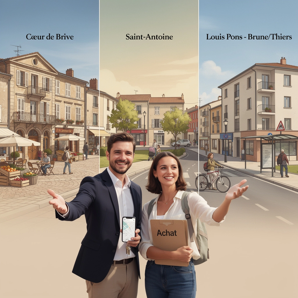 quartiers les plus recherchés de Brive-la-Gaillarde